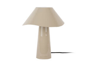 Leitmotiv - Table lamp Ameno enamel warm grey