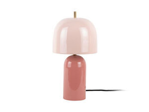 Leitmotiv - Table lamp Rico enamel rose tan w. soft pink