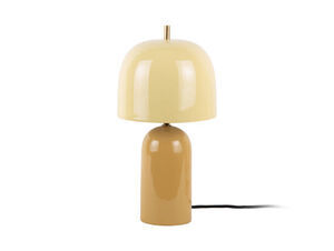 Leitmotiv - Table lamp Rico enamel honey yellow w. soft yellow