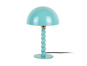 Leitmotiv - Table lamp Prisa enamel turquoise blue