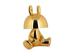 Leitmotiv - Table lamp Bunny LED w. bluetooth speaker gold plated