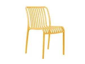 Leitmotiv - Chair Glee PP bright yellow