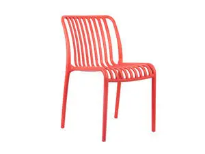Leitmotiv - Chair Glee PP bright red