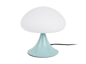 Leitmotiv - Table lamp Hongo iron misty blue