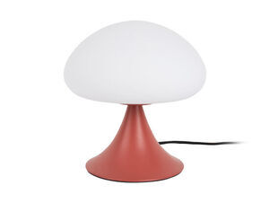 Leitmotiv - Table lamp Hongo iron red ochre