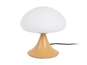 Leitmotiv - Table lamp Hongo iron ochre yellow
