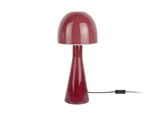 Leitmotiv - Table lamp Bombin glass rose tan