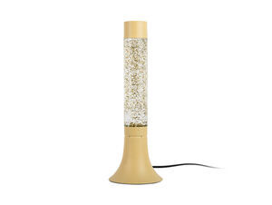 Leitmotiv - Table lamp Astro Glitter soft yellow w. bright yellow glitter
