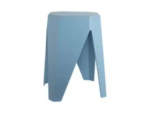 Leitmotiv - Stool Cherish PP soft blue