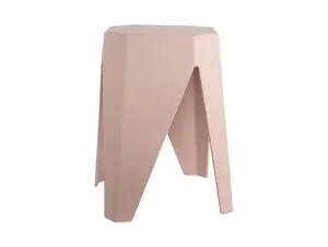 Leitmotiv - Stool Cherish PP soft pink