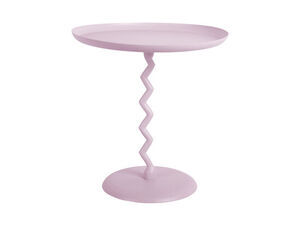 Leitmotiv - Side table Zig Zag medium soft purple
