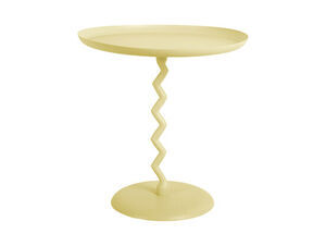 Leitmotiv - Side table Zig Zag medium soft yellow