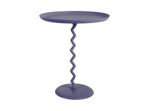Leitmotiv - Side table Zig Zag large night blue