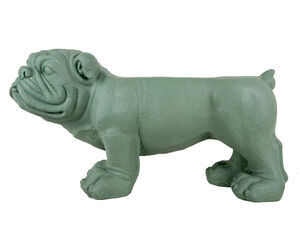 Leitmotiv - Outdoor bench Dog grayed jade