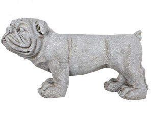 Leitmotiv - Outdoor bench Dog dark grey