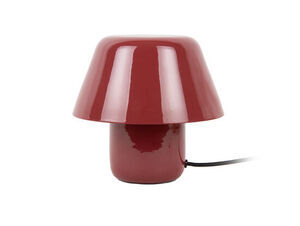 Leitmotiv - Table lamp Afan enamel red ochre