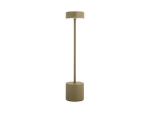 Leitmotiv - Table lamp Ganar LED army green