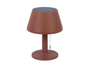 Leitmotiv - Table lamp Esfera solar iron red