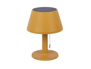 Leitmotiv - Table lamp Esfera solar ochre yellow