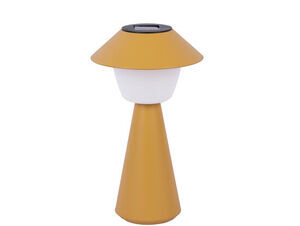Leitmotiv - Table lamp Marioneta solar ochre yellow