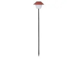 Leitmotiv - Floor lamp Marioneta solar iron red