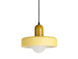 Leitmotiv - Pendant lamp Opaco Grato ochre yellow w. soft yellow