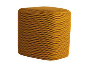Leitmotiv - Pouf Retro Mesh triangle bright yellow