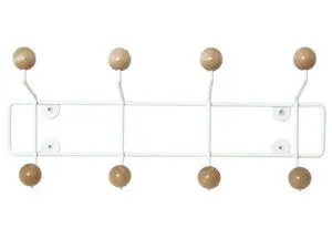 Present time - Hat rack Saturnus w. wooden balls