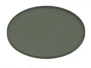 Present time - Tray Servir round large jungle green