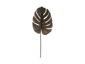 Present time - Artificial plant Monstera Stem black