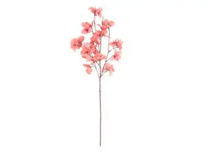 Present time - Artificial plant Flower Stem faded pink