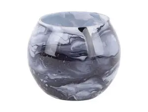 Present time - Votive Blended small glass dark grey
