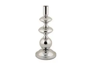 Present time - Candle holder Dazzle large chrome plated