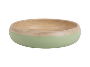 Present time - Salad bowl Puro sphere bamboo soft green