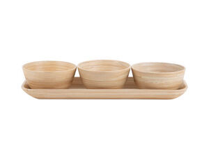 Present time - Snack set Puro bamboo natural