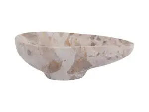 Present time - Bowl Organic marble brown