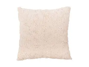 Present time - Cushion Tierno furry off white