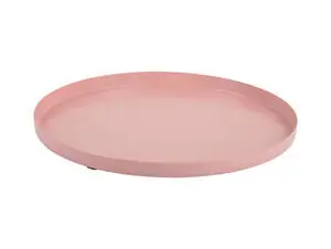 Present time - Tray Servir round extra small soft pink