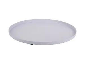 Present time - Tray Servir round medium soft purple