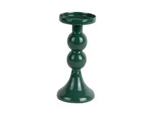 Present time - Candle holder Funky medium retro green