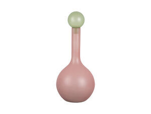 Present time - Vase Alegre Globo large soft pink w. soft green