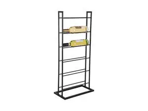 Present time - Wine rack Single Floor metal matt black