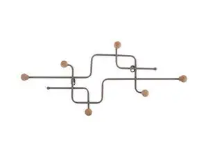 Present time - Coat rack Metro cool grey