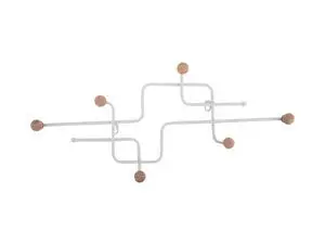 Present time - Coat rack Metro white