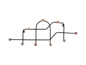 Present time - Coat rack Maze black