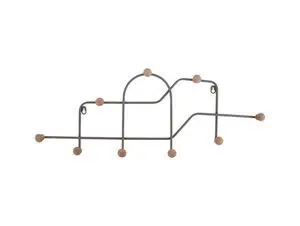 Present time - Coat rack Maze cool grey