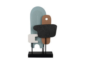 Present time - Statue Abstract Art small multi colour