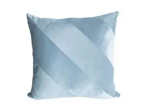 Present time - Cushion Tono square soft blue