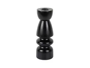 Present time - Candle holder Modelar Medium mango wood black