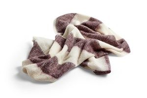 Image of HAY - Mohair Tæppe - Burgundy